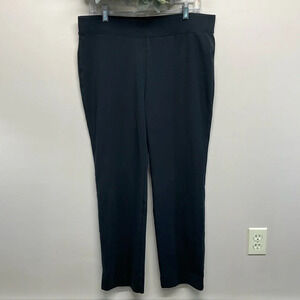 NWT J. Crew Straight Leg Yoga Pants Black S